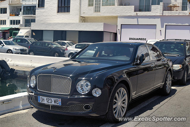 Bentley Mulsanne spotted in Puerto Banus, Spain