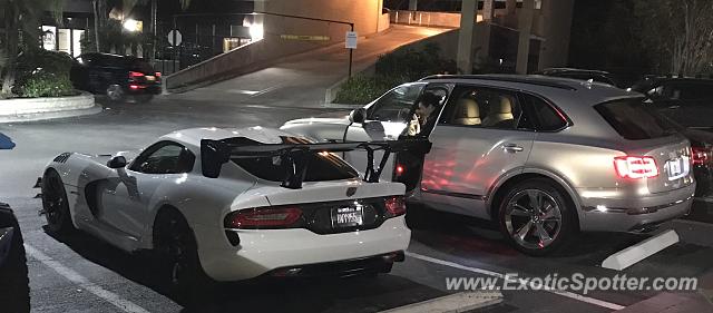 Dodge Viper spotted in Ponte Vedra, Florida