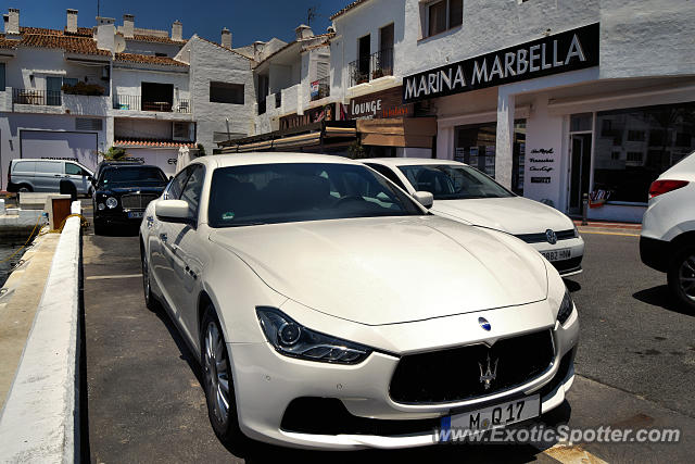 Maserati Ghibli spotted in Puerto Banus, Spain