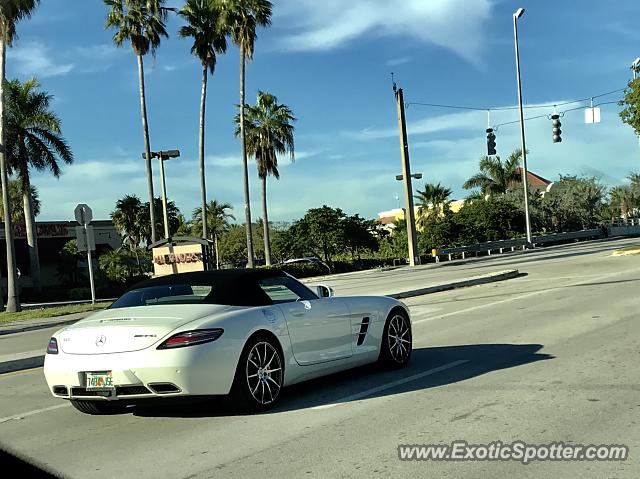 Mercedes SLS AMG spotted in Ft Lauderdale, Florida
