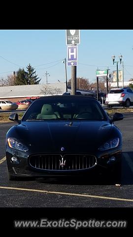 Maserati GranCabrio spotted in Toledo, Ohio