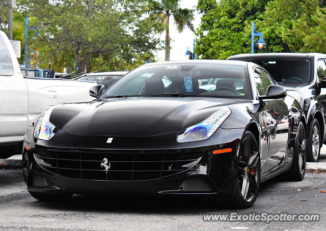 Ferrari FF spotted in Coconut Grove, Florida