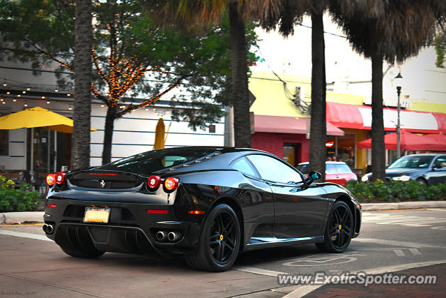 Ferrari F430 spotted in Coconut Grove, Florida