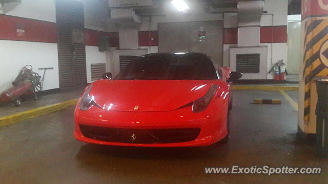 Ferrari 458 Italia spotted in Jakarta, Indonesia