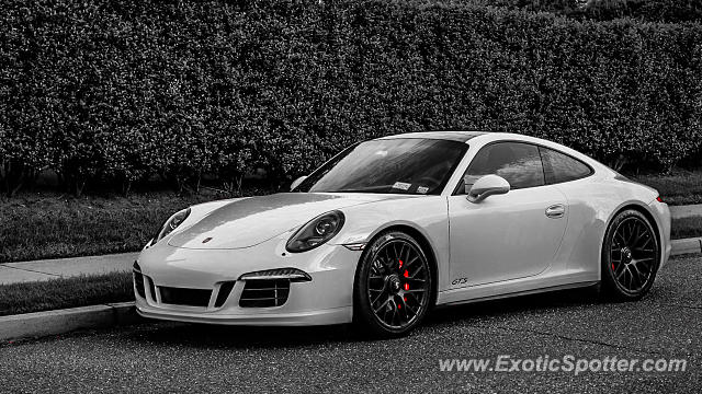 Porsche 911 spotted in Loch Arbour, New Jersey