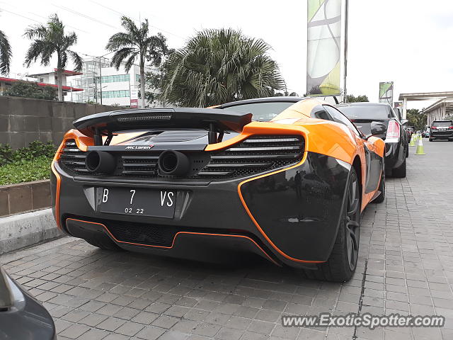 Mclaren 650S spotted in Jakarta, Indonesia
