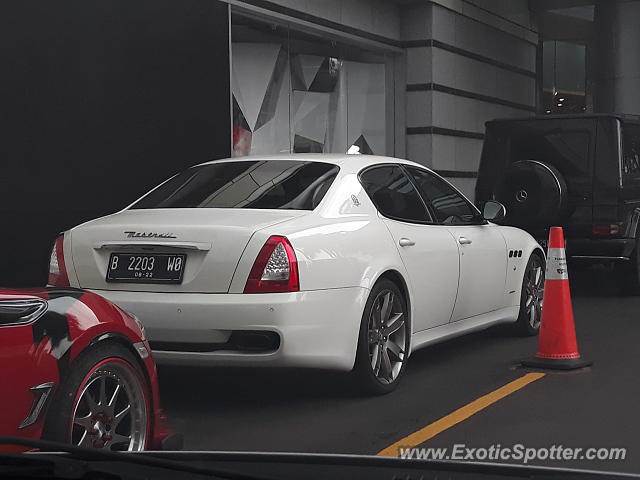 Maserati Quattroporte spotted in Jakarta, Indonesia