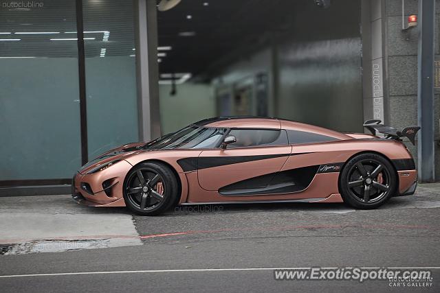 Koenigsegg Agera R spotted in Taipei, Taiwan