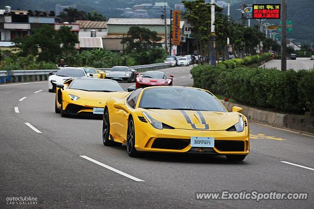 Ferrari 458 Italia spotted in Taipei, Taiwan