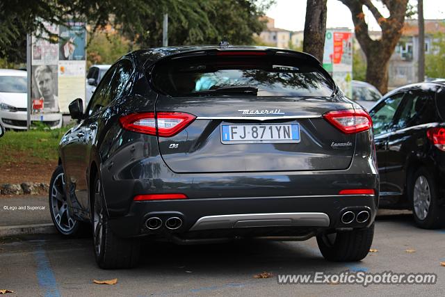 Maserati Levante spotted in Siena, Italy