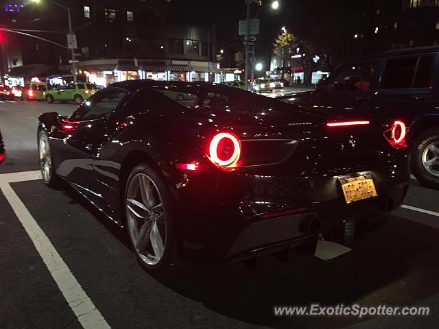 Ferrari 488 GTB spotted in Queens, New York
