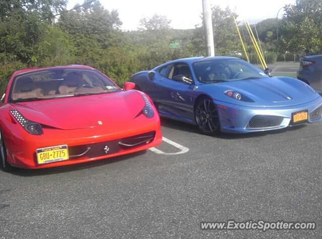 Ferrari 458 Italia spotted in Great Neck, New York