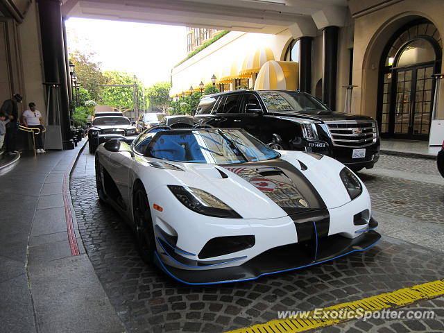 Koenigsegg Agera R spotted in Beverly Hills, California