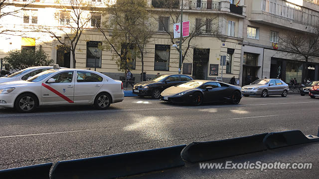 Lamborghini Huracan spotted in Madrid, Spain