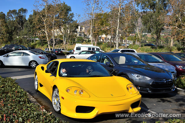 Ferrari 360 Modena spotted in Malibu, California