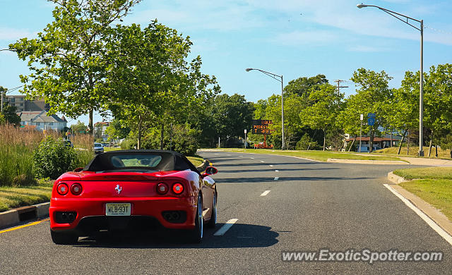 Ferrari 360 Modena spotted in Long Branch, New Jersey