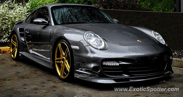 Porsche 911 Turbo spotted in Bellevue, Washington