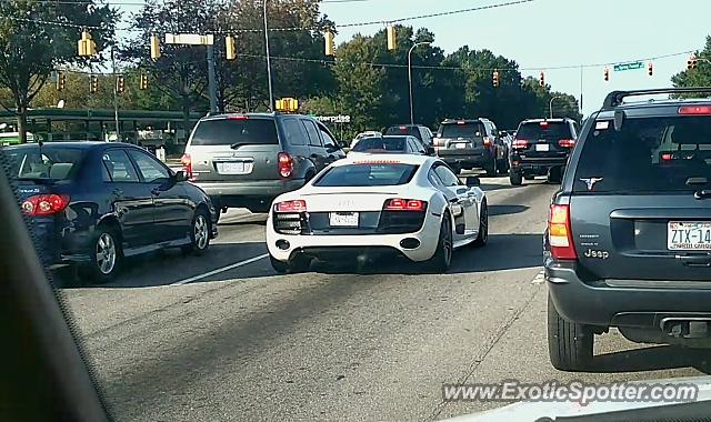 Audi R8 spotted in Raleigh, North Carolina