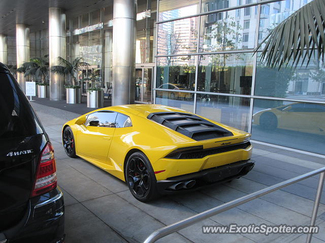 Lamborghini Huracan spotted in Los Angeles, California