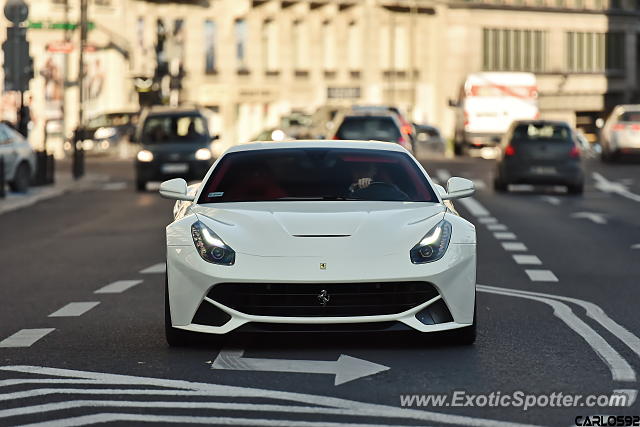 Ferrari F12 spotted in Warsaw, Poland