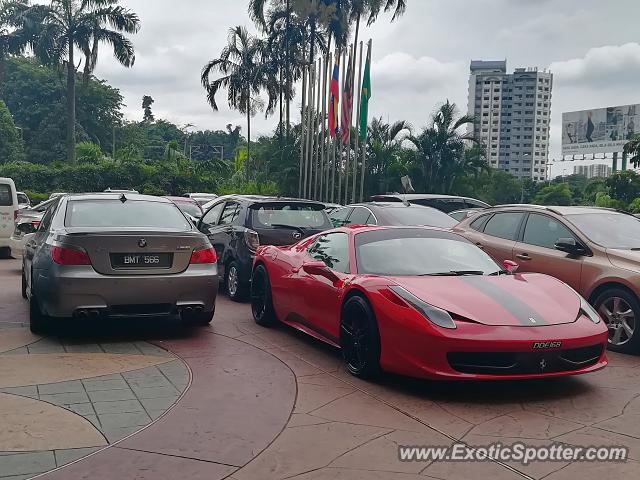 Ferrari 458 Italia spotted in Kuala Lumpur, Malaysia