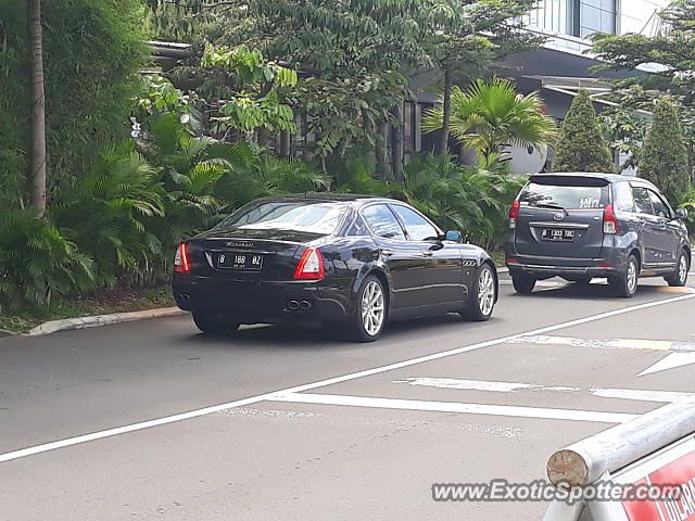 Maserati Quattroporte spotted in Tangerang, Indonesia