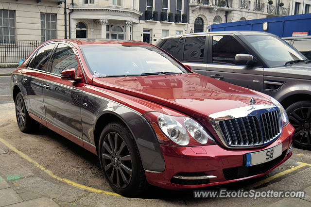 Mercedes Maybach spotted in London, United Kingdom