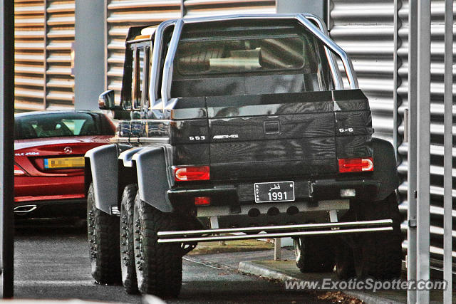 Mercedes 6x6 spotted in Brooklands, United Kingdom