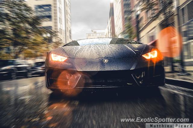 Lamborghini Huracan spotted in Chicago, Illinois