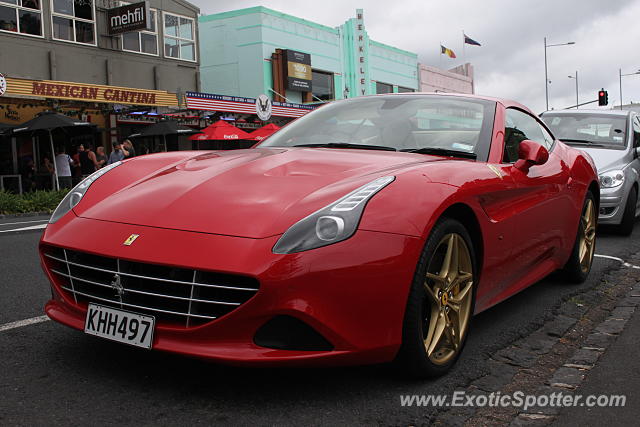Ferrari California spotted in Auckland, New Zealand
