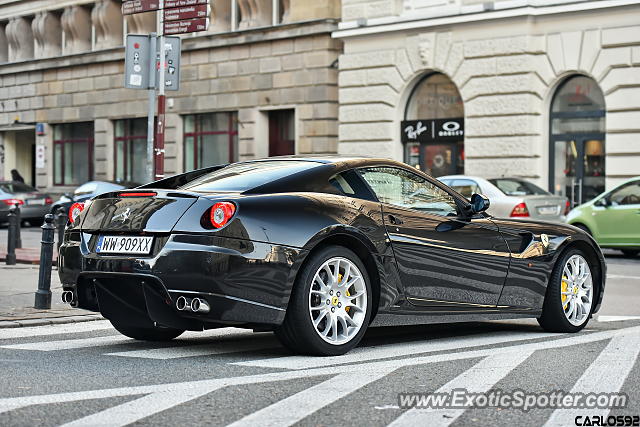 Ferrari 599GTB spotted in Warsaw, Poland
