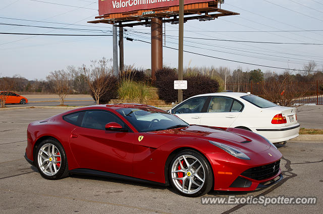 Ferrari F12 spotted in Huntsville, Alabama