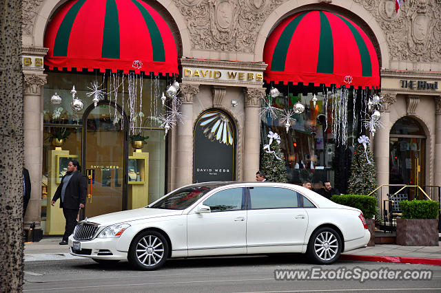 Mercedes Maybach spotted in Beverly Hills, California