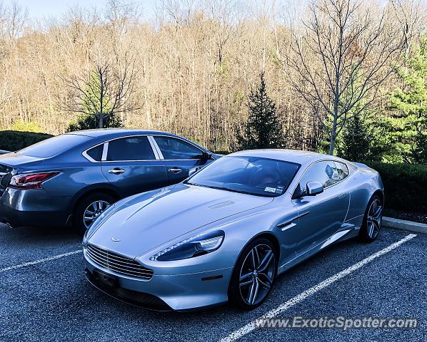 Aston Martin DB9 spotted in Bloomington, Indiana