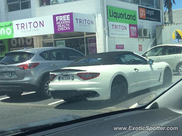 Maserati GranCabrio spotted in Orewa, New Zealand