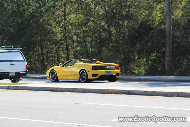 Ferrari 360 Modena spotted in Riverview, Florida