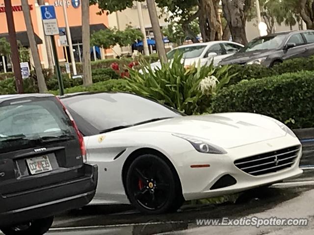 Ferrari California spotted in Ft Lauderdale, Florida
