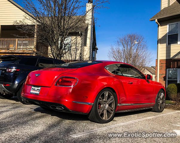 Bentley Continental spotted in Bloomington, Indiana
