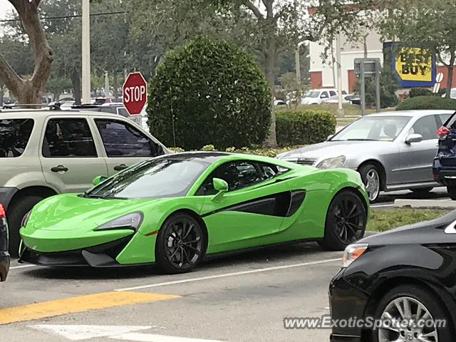Mclaren 570S spotted in Ft Lauderdale, Florida