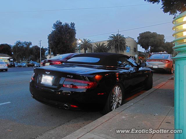 Aston Martin DB9 spotted in Morro Bay, California