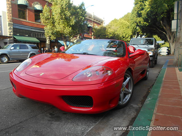 Ferrari 360 Modena spotted in San Luis Obispo, California