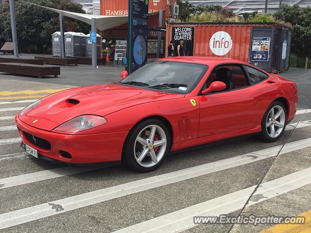 Ferrari 575M spotted in Auckland, New Zealand