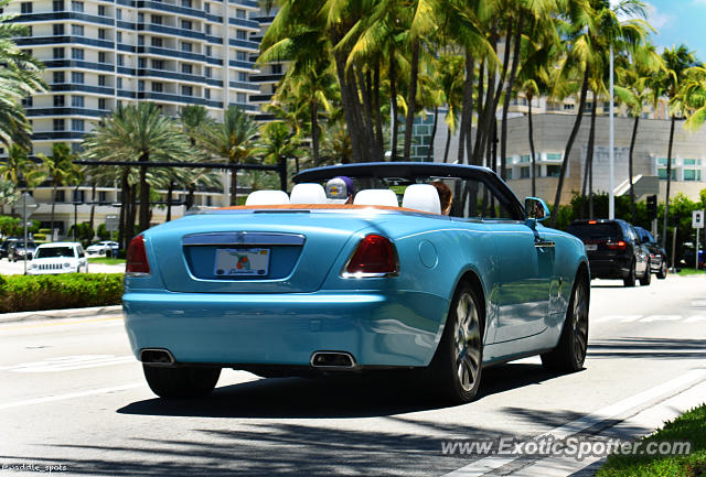 Rolls-Royce Dawn spotted in Bal Harbour, Florida
