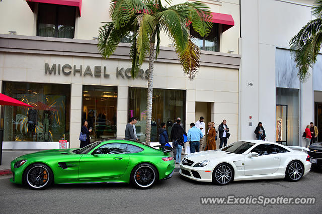 Mercedes AMG GT spotted in Beverly Hills, California