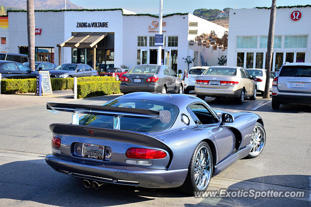 Dodge Viper spotted in Malibu, California