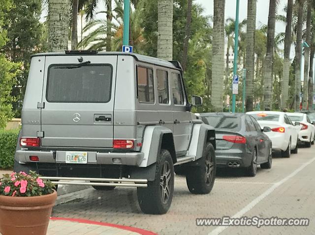 Mercedes 4x4 Squared spotted in Boca Raton, Florida
