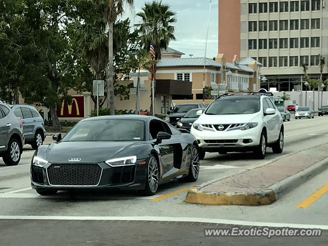 Audi R8 spotted in Ft Lauderdale, Florida