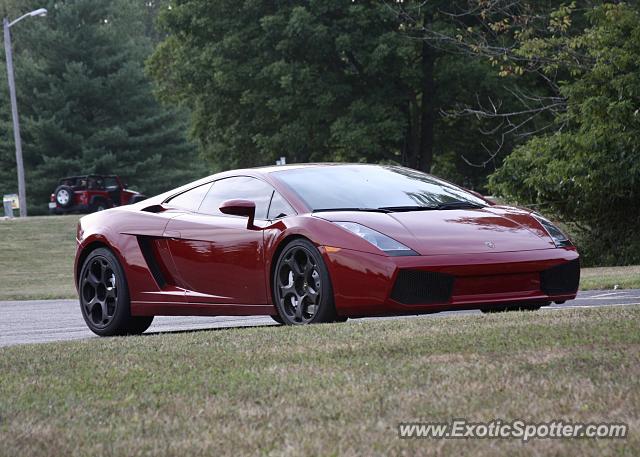 Lamborghini Gallardo spotted in Bloomington, Indiana