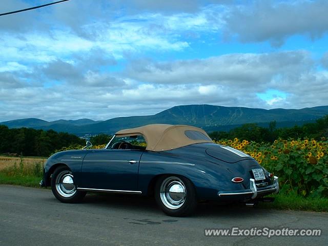 Porsche 356 spotted in Quebec City, Canada