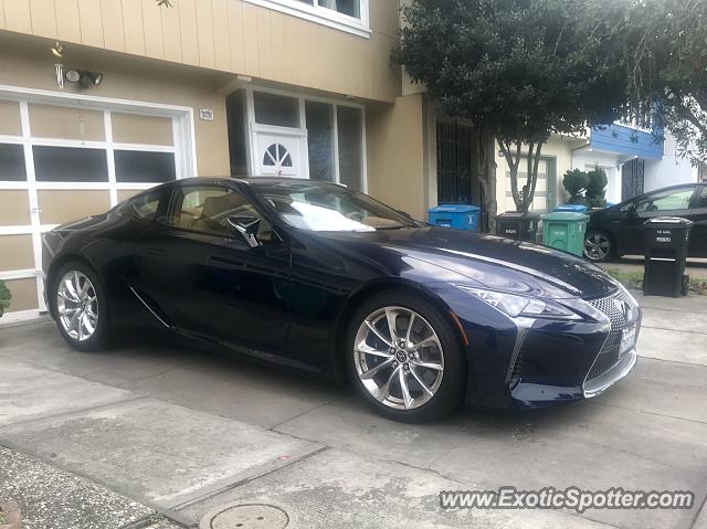 Lexus LC 500 spotted in San Francisco, California